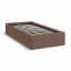 Ліжко односпальне COSAS Papaya Rum 90х200 см Коричневий Вишгород