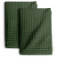 Вафельні рушники COSAS Basil Greek Waffle Смарагдовий 2 шт Хмільник