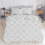 Євро постільна білизна Ornament COSAS сірий 200х220 см Братське