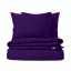Евро постель без простыни Dark Plum COSAS Фиолетовый 200х220 см Смела