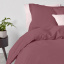 Євро постіль з простирадлом на гумці Blueberry CS2 COSAS Сливовий 200х220 см Братське