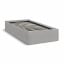Ліжко односпальне COSAS Papaya Rocky 90х200 см Сірий Полтава
