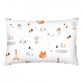 Дитяча наволочка COSAS DREAMY ANIMALS Ранфорс 40х60 см Білий
