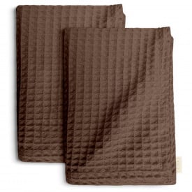 Вафельные полотенца COSAS Mousse Greek Waffle CS1 Шоколадный 2 шт