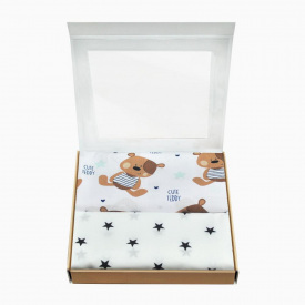 Набір пелюшок COSAS STAR CS1 Бязь 80х100 см 2 шт Бежевий