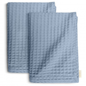 Вафельні рушники COSAS Maya Greek Waffle Сизий 2 шт