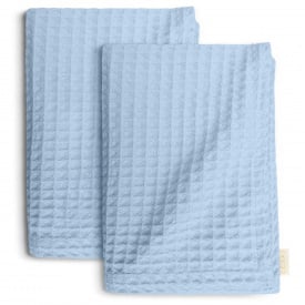 Вафельные полотенца COSAS Skyey Greek Waffle CS1 Голубой 2 шт