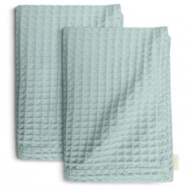 Вафельные полотенца COSAS Agave Greek Waffle CS1 Голубой 2 шт