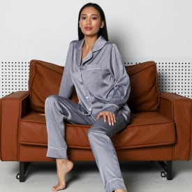 Піжама жіноча COSAS Pure Essence L Сірий