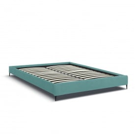 Кровать двуспальная COSAS Mandarin Nevada 180x200 см Бирюзовый