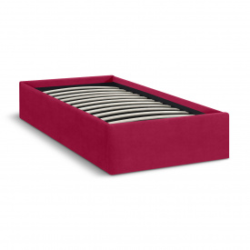 Кровать односпальная COSAS Papaya Sangria 90х200 см Винный