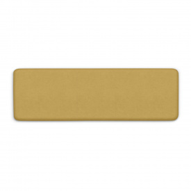 Изголовье для кровати COSAS Bali Curcuma 55x98 см Горчичный