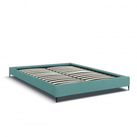 Кровать двуспальная COSAS Mandarin Nevada 160x200 см Бирюзовый