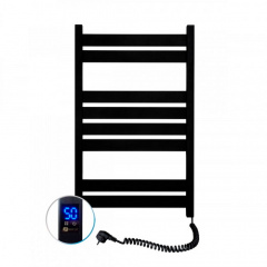Електрична рушникосушка Navin Largo 500x800 Sensor П чорний Золотоноша