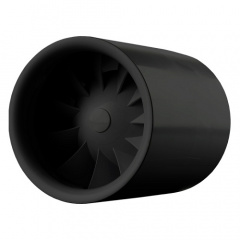 Канальний вентилятор Вентс Квайтлайн 150 Дуо чорний Братське