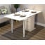 Стол-трансформер обеденный Tobi Sho "Кардамон" с ящиками для кухни, гостиной, студии, 1400х700х750 мм Белый Київ