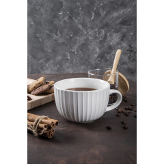 Чашка Limited Edition Jumbo Urban 500 мл Белый (6897487) Братское