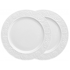 Набор тарелок Lefard Rose 20 см Белый AL262817
