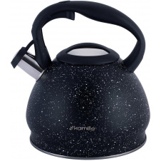 Чайник з нержавіючої сталі зі свистком 2.7 л Kamille DP91371