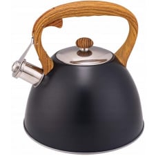 Чайник для плиты из нержавеющей стали 3л black Kamille DP262113