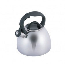 Чайник 2.7л з нержавіючої сталі зі свистком та бакелітовою ручкою Kamille KL226102