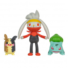 Набор фигурок Pokemon W18 Morpeko Bulbasaur Raboot Разноцветный 3 шт KD228129
