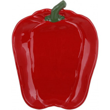 Тарелки BonaDi Ceramic Red Pepper 27.5х21.5 см Красный 2 шт DP231013