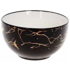 Фарфоровые пиалки BonaDi Black Marble 700 мл Разноцветный 6 шт DP231094