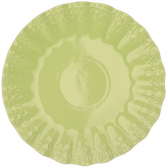 Набір круглих тарілок BonaDi Green 30 см Салатовий 6 шт DP230993 Бориспіль