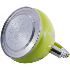 Чайник 3л из нержавеющей стали со свистком зеленый Kamille DP112949 Вольнянск