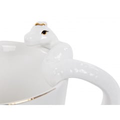 Кухоль Lefard Snake with gold trim 350 мл Білий (AL262995) Олександрія