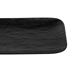 Набір тарілок Sabefet Black edge 36х17.5 см Чорний 6 шт AL233270 Кобижча