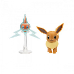 Фигурки игровые Pokemon Eevee and Rotom W17 5 см Разноцветный 2 шт KD229660 Киев