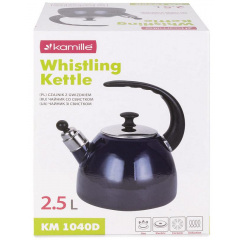 Чайник для плиты Boiling Water 2,5л blue Kamille DP262134 Новая Каховка