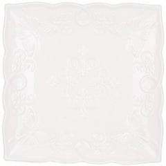 Обеденный набор тарелок BonaDi Ажур 21х21 см Белый 5 шт DP231627 Ясногородка