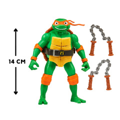 Фигурка игровая TMNT Michelangelo 14 см Разноцветный KD228187 Виноградов