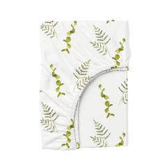 Простирадло на резинці 120х200 см FOLIAGE CS1 COSAS Зелений Куйбишеве