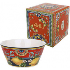 Набір піал Bona Ornament 500 мл Різнокольоровий 2 шт DP262891 Київ