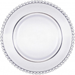Обідня тарілка BonaDi Kapitoshka 28 см Прозорий DP232965 Дубно
