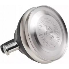 Чайник для плиты Whistling Kettle Marshmallow из нержавеющей стали 3л black Kamille DP262114 Конотоп