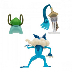 Фигурки игровые Pokemon Honedge-Bulbasaur-Frogadier W19 Разноцветный 3 шт KD229667 Новая Каховка