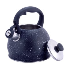 Чайник Black 2л из нержавеющей стали со свистком и нейлоновой ручкой для индукции и газа Kamille KL226371 Киев