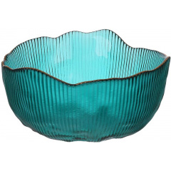 Салатниця BonaDi Pivonia 13х6 см Бірюзовий DP232998 Костопіль