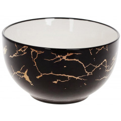 Фарфоровые пиалки BonaDi Black Marble 700 мл Разноцветный 6 шт DP231094 Новая Прага