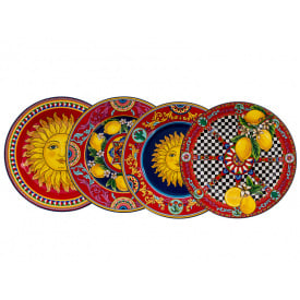 Тарелки Lefard Solar Rising набор 19 см Разноцветный 4 шт AL233213