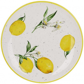 Обідня тарілка BonaDi Стиглий Лимон 20 см Різнокольоровий DP231646