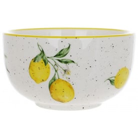 Салатник керамічний BonaDi Стиглі Лимони 620 мл Різнокольоровий DP231675