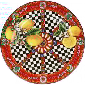 Набір тарілок Bona Lemons 19 см Різнокольоровий 4 шт DP262887