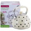 Чайник для плиты из нержавеющей стали 3л Milk in black polka dots Kamille DP262108 Вознесенск