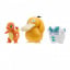 Фігурки ігрові Pokemon Charmander-Galarian Darumaka-Psyduck W19 Різнокольоровий 3 шт KD229666 Буча